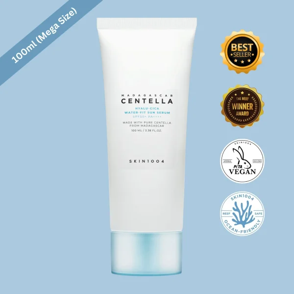 [SKIN1004] Madagascar Centella Hyalu-Cica Water-Fit Sun Serum 100ml LD