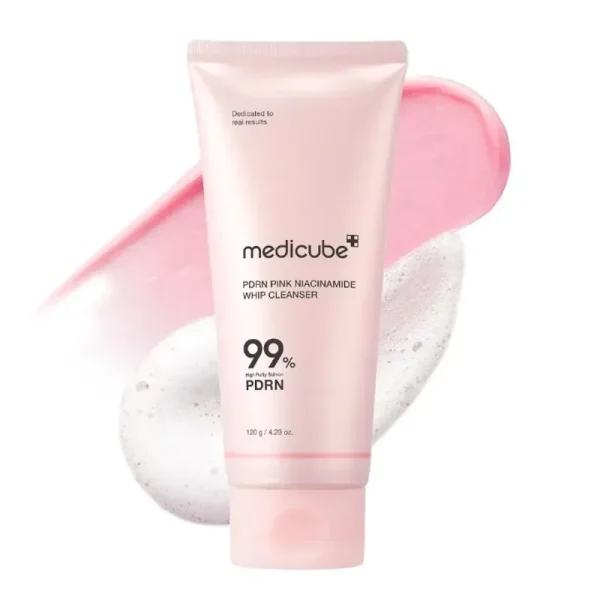 Medicube PDRN Pink Niacinamide Whip Cleanser 120g